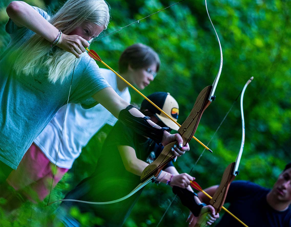 Twinlow Camp Advanced Middle School Watersports Archery