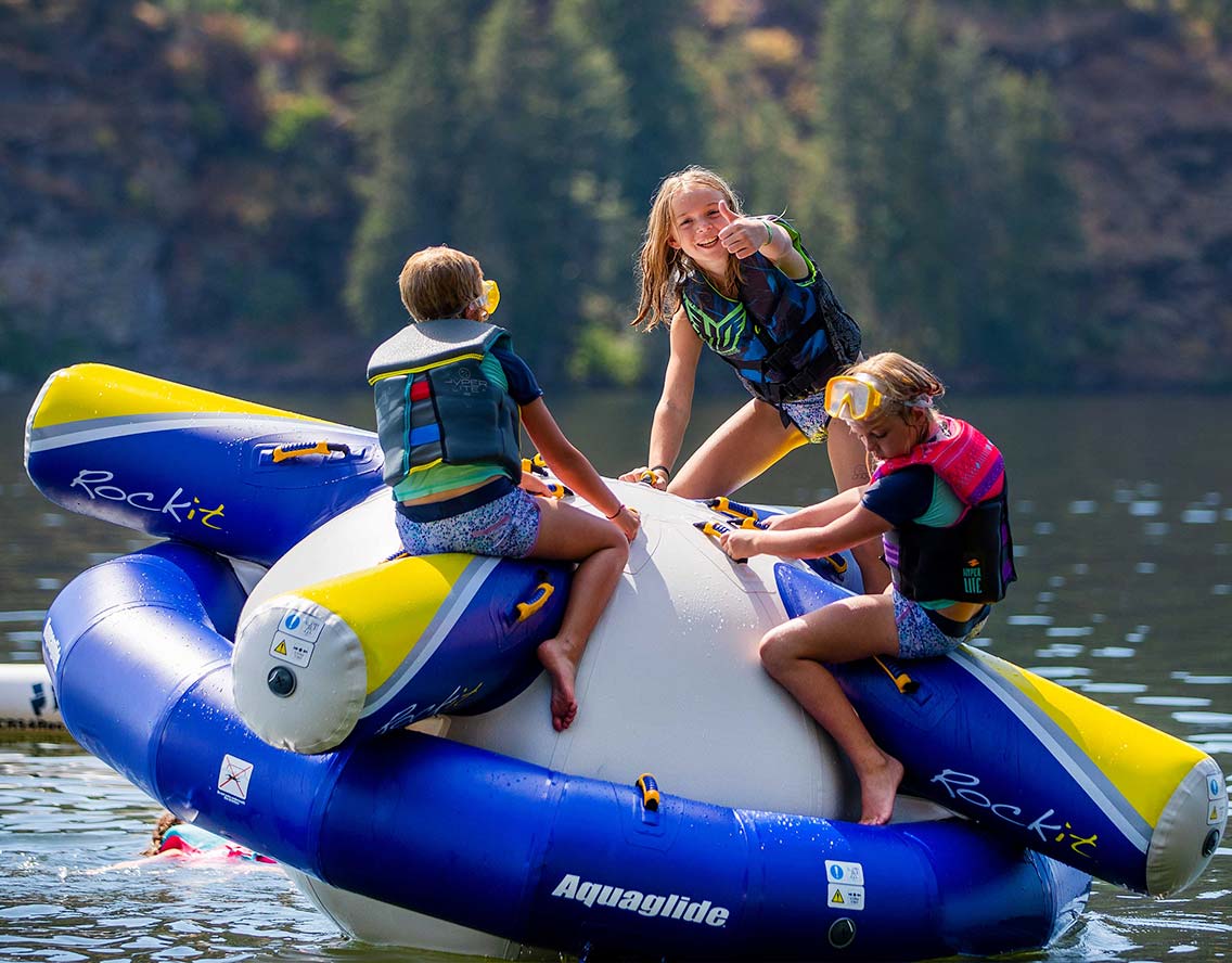 Twinlow Camp Elementary School Watersports Lake Aqua Park