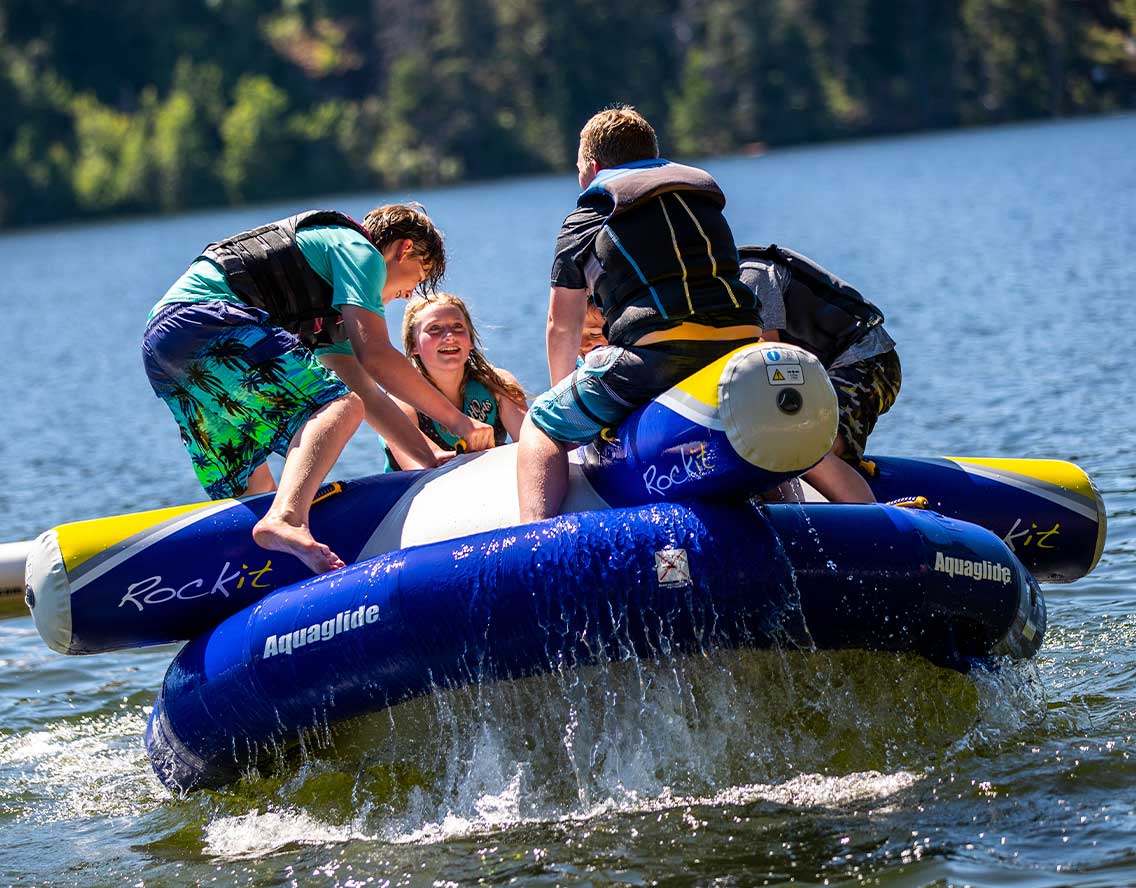 Twinlow Summer Kids Camp Middle School Watersports Aqua Park