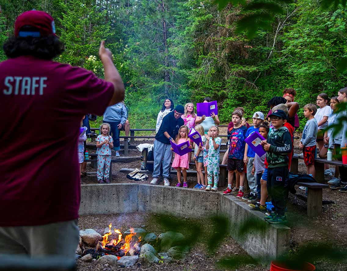Twinlow Camp Summer Idaho Daycare Primary Campfire